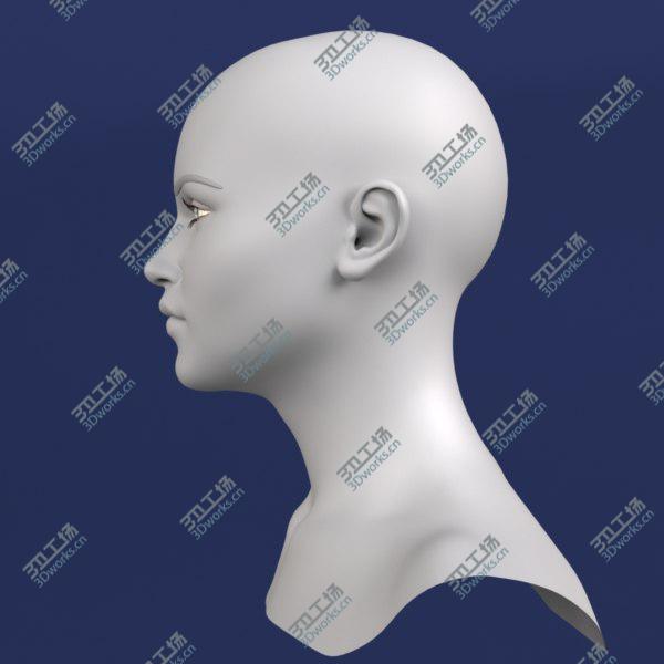 images/goods_img/20210312/Realistic Female Head 3d Model/4.jpg